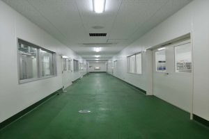 野田食菌工業株式会社 廊下
